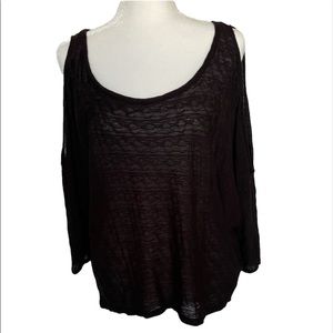 Guess open shoulder top